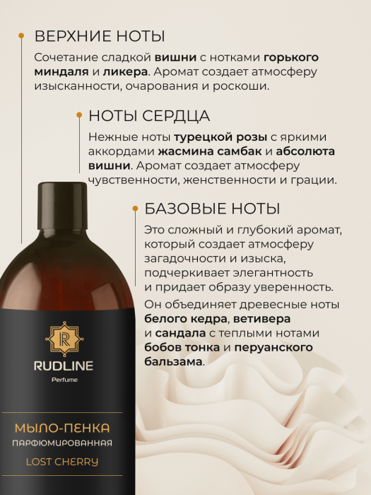 Мыло-пенка парфюмерное LOST CHERRY 1000 мл