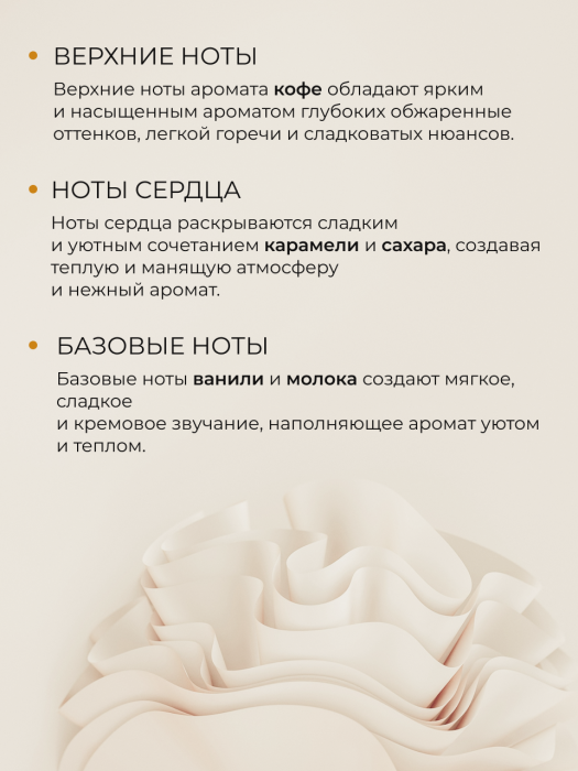 Мыло-пенка парфюмерное концентрат  VANILLA BEAN LATTE